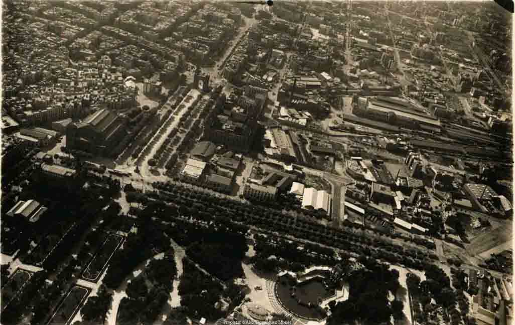 Paseig de Sant Joan i parc de la Ciutadella 1928