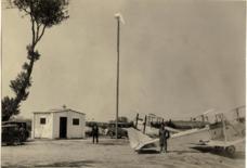 Ignauguració Aerodrom Canudas a Figueres instal·lacions minimes 05-05-1931