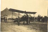 Aterratge de l'Avro a la Platja de Blanes 26-XII-1923