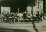 Amics en una terrassa de Barcelona 26-03-1948- foto de  L.Flamarich & J. Cuyas