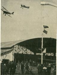 1er Rally aeri Internacional a Barcelona 5-6 de gener 1936. Van participar-hi vuit clubs d'Espanya i vintiset avions