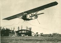 Marià Foyé, el primer pilot de vol a vela català amb el planador "LlagostaIII" dels " Falciots" 1934
