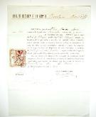 Pagament per lliurarse del servei militar Jose Mones Jane 1893