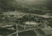 Puigcerda Vista aeria general anys 20-30